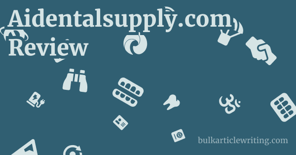 Aidentalsupply.com Review 1 by