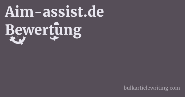 Aim-assist.de Bewertung 1 by