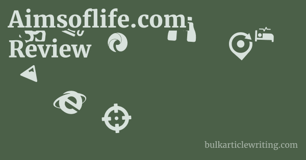 Aimsoflife.com Review 1 by Partners