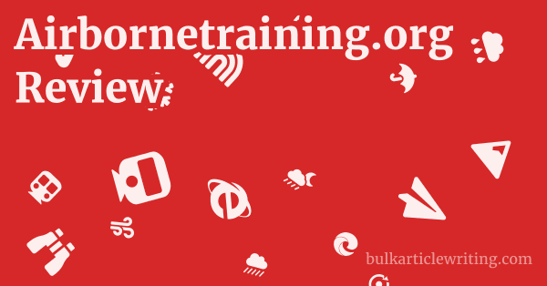 Airbornetraining.org Review 1 by