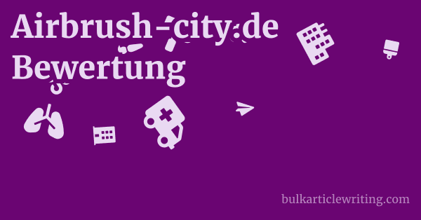 Airbrush-city.de Bewertung 1 by