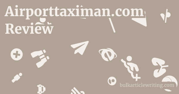 Airporttaximan.com Review 1 by