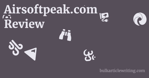 Airsoftpeak.com Review 1 by Partners