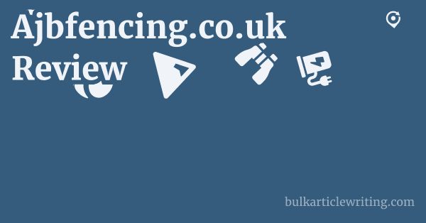 Ajbfencing.co.uk Review 1 by