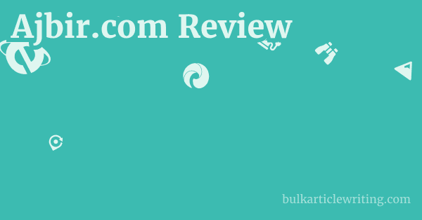 Ajbir.com Review 1 by