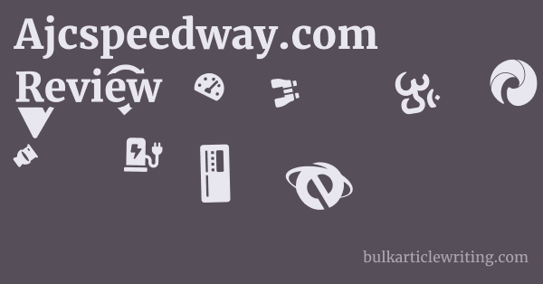 Ajcspeedway.com Review 1 by