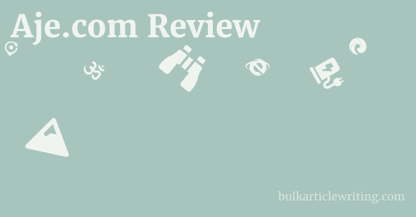 Aje.com Review 1 by
