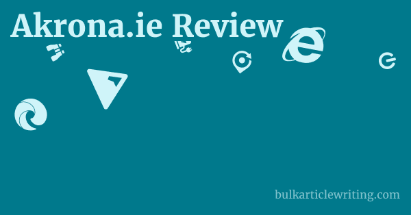 Akrona.ie Review 1 by