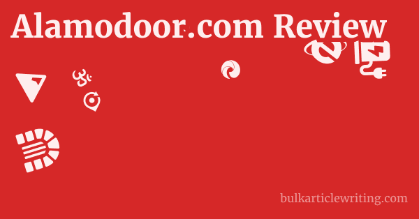 Alamodoor.com Review 1 by