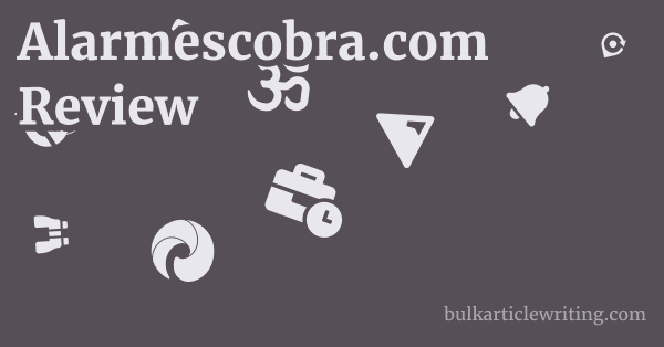 Alarmescobra.com Review 1 by