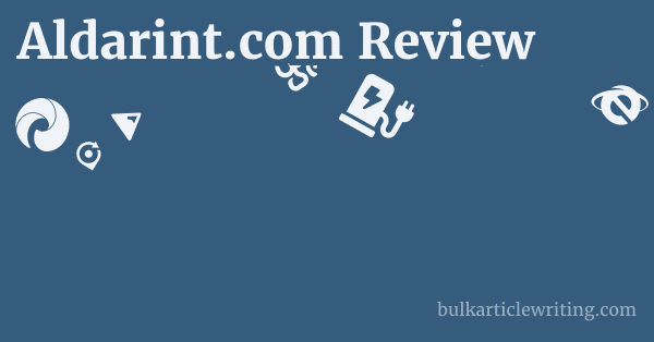 Aldarint.com Review 1 by