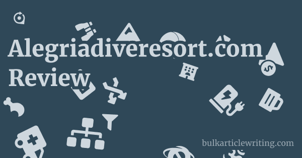 Alegriadiveresort.com Review 1 by