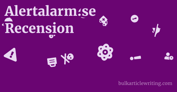 Alertalarm.se Recension 1 by