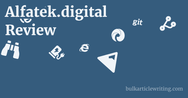 Alfatek.digital Review 1 by