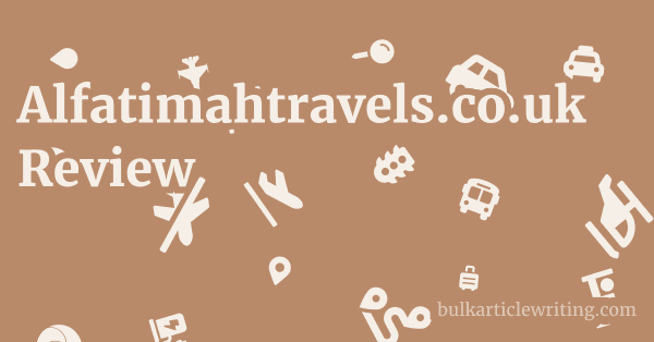 Alfatimahtravels.co.uk Review 1 by