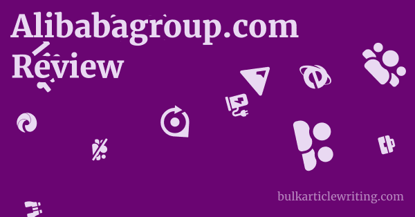 Alibabagroup.com Review 1 by
