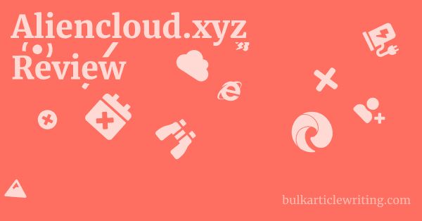 Aliencloud.xyz Review 1 by Partners
