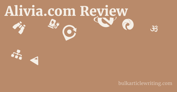 Alivia.com Review 1 by
