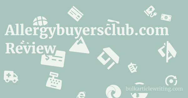 Allergybuyersclub.com Review 1 by