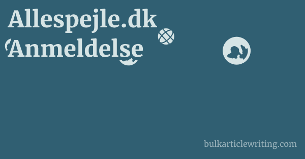 Allespejle.dk Anmeldelse 1 by Partners