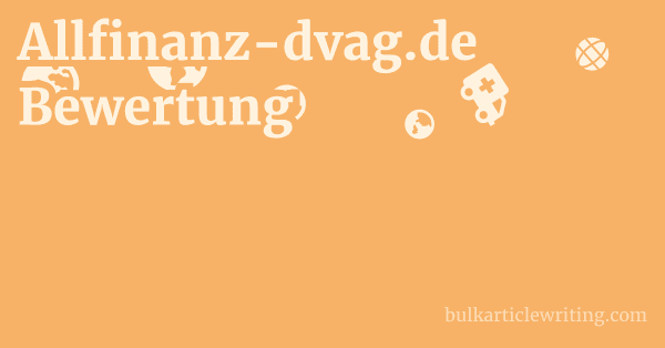 Allfinanz-dvag.de Bewertung 1 by