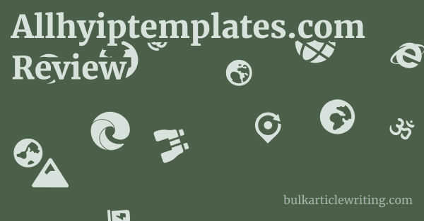 Allhyiptemplates.com Review 1 by