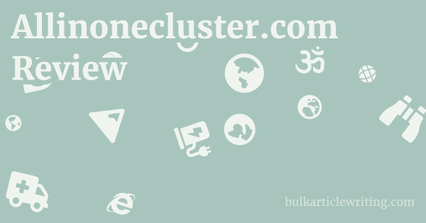 Allinonecluster.com Review 1 by Partners