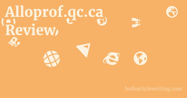 Alloprof.qc.ca Review