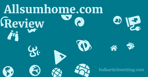 Allsumhome.com Review 1 by