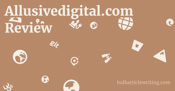 Allusivedigital.com Review 1 by Partners