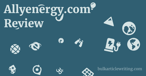 Allyenergy.com Review 1 by
