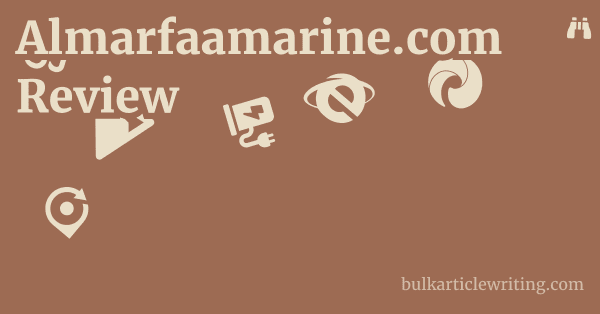 Almarfaamarine.com Review 1 by