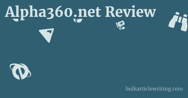 Alpha360.net Review 1 by