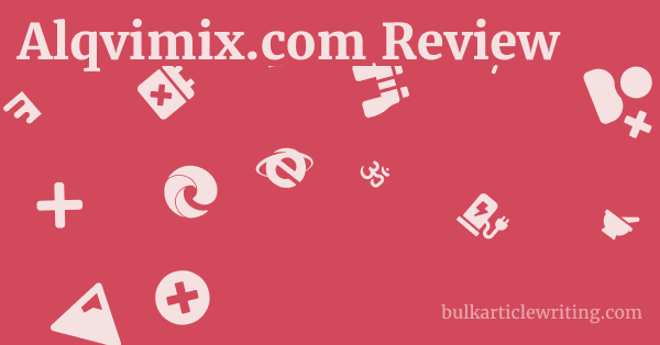 Alqvimix.com Review 1 by