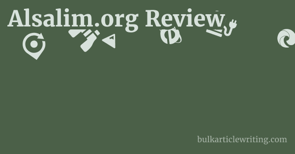 Alsalim.org Review 1 by Partners