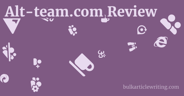Alt-team.com Review 1 by
