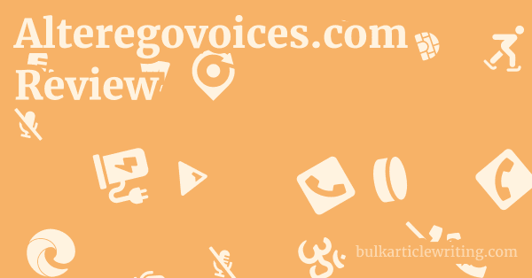 Alteregovoices.com Review 1 by
