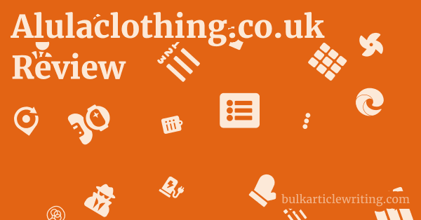 Alulaclothing.co.uk Review 1 by