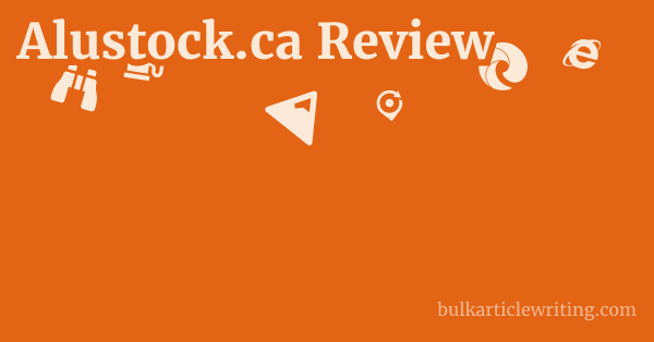 Alustock.ca Review 1 by