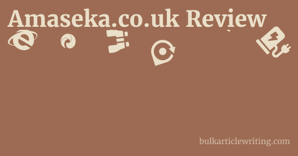 Amaseka.co.uk Review 1 by