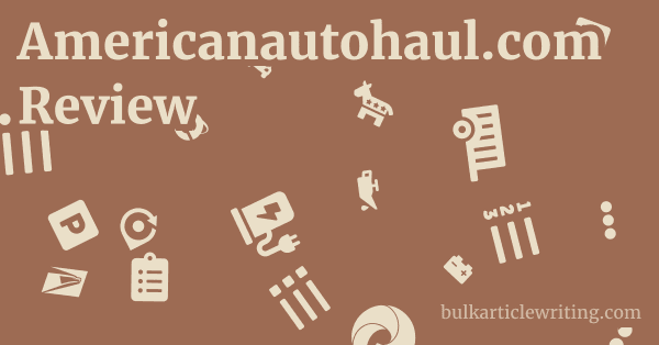 Americanautohaul.com Review 1 by