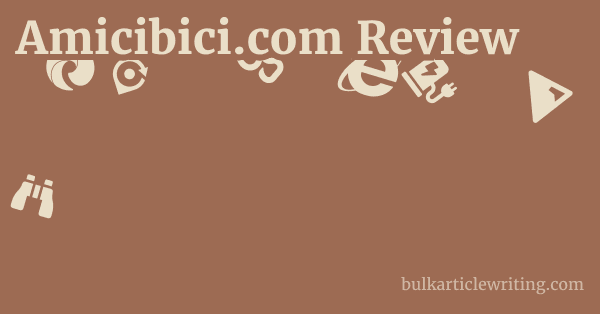 Amicibici.com Review 1 by Partners