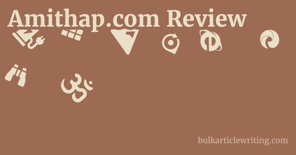 Amithap.com Review 1 by