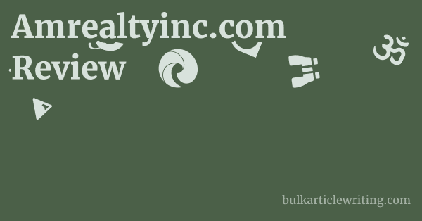 Amrealtyinc.com Review 1 by Partners