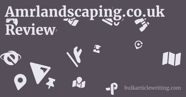 Amrlandscaping.co.uk Review 1 by
