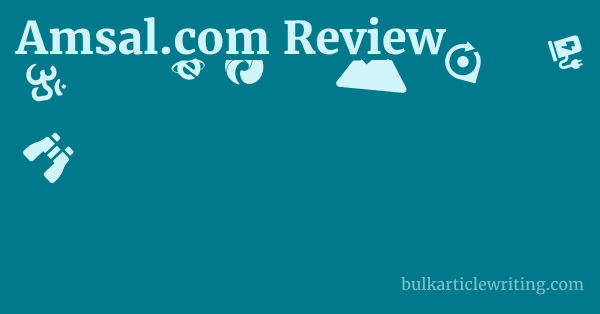 Amsal.com Review 1 by