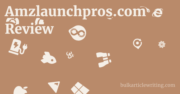 Amzlaunchpros.com Review 1 by