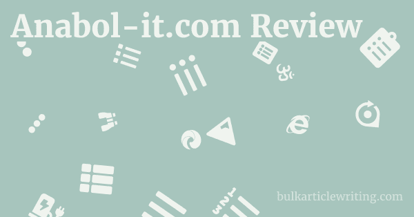 Anabol-it.com Review 1 by