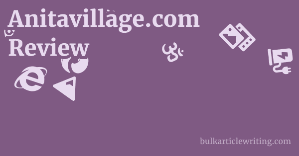 Anitavillage.com Review 1 by