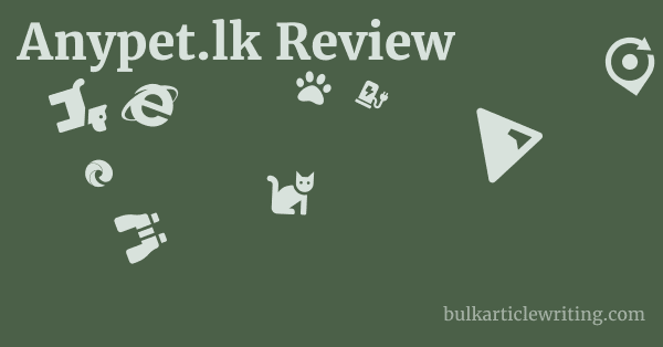 Anypet.lk Review 1 by